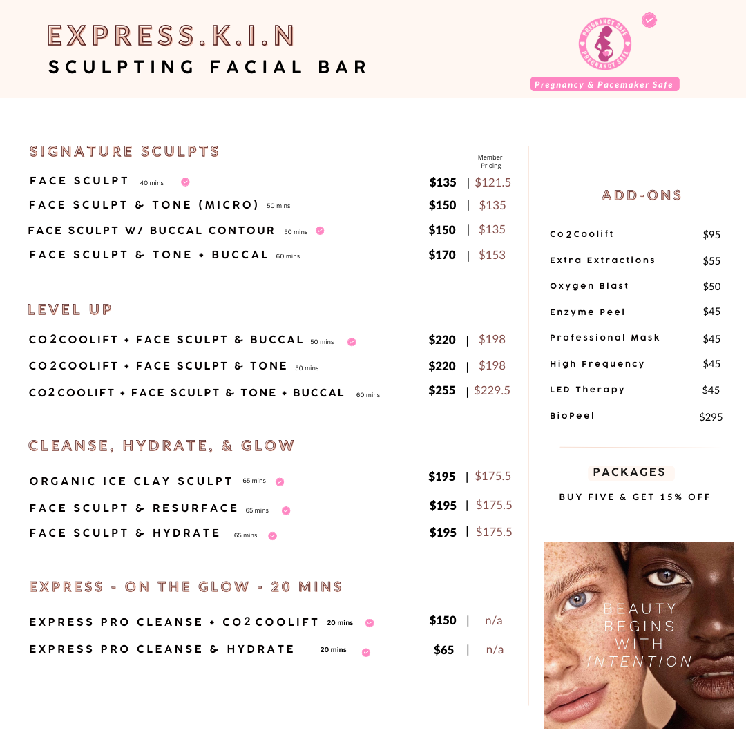 CO2 Coolift + Face Sculpt & Tone