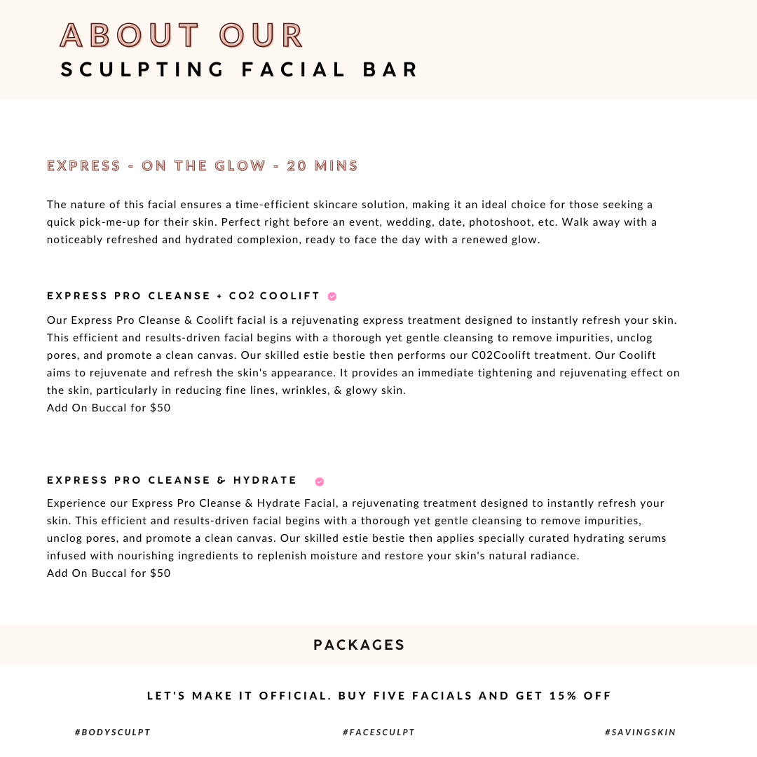 CO2 Coolift + Face Sculpt & Tone