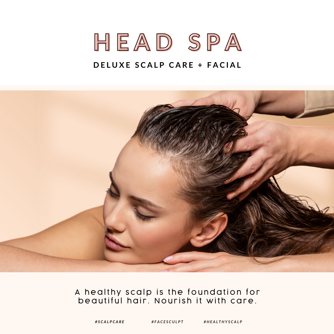 Deluxe Head Spa Scalp Care + Facial