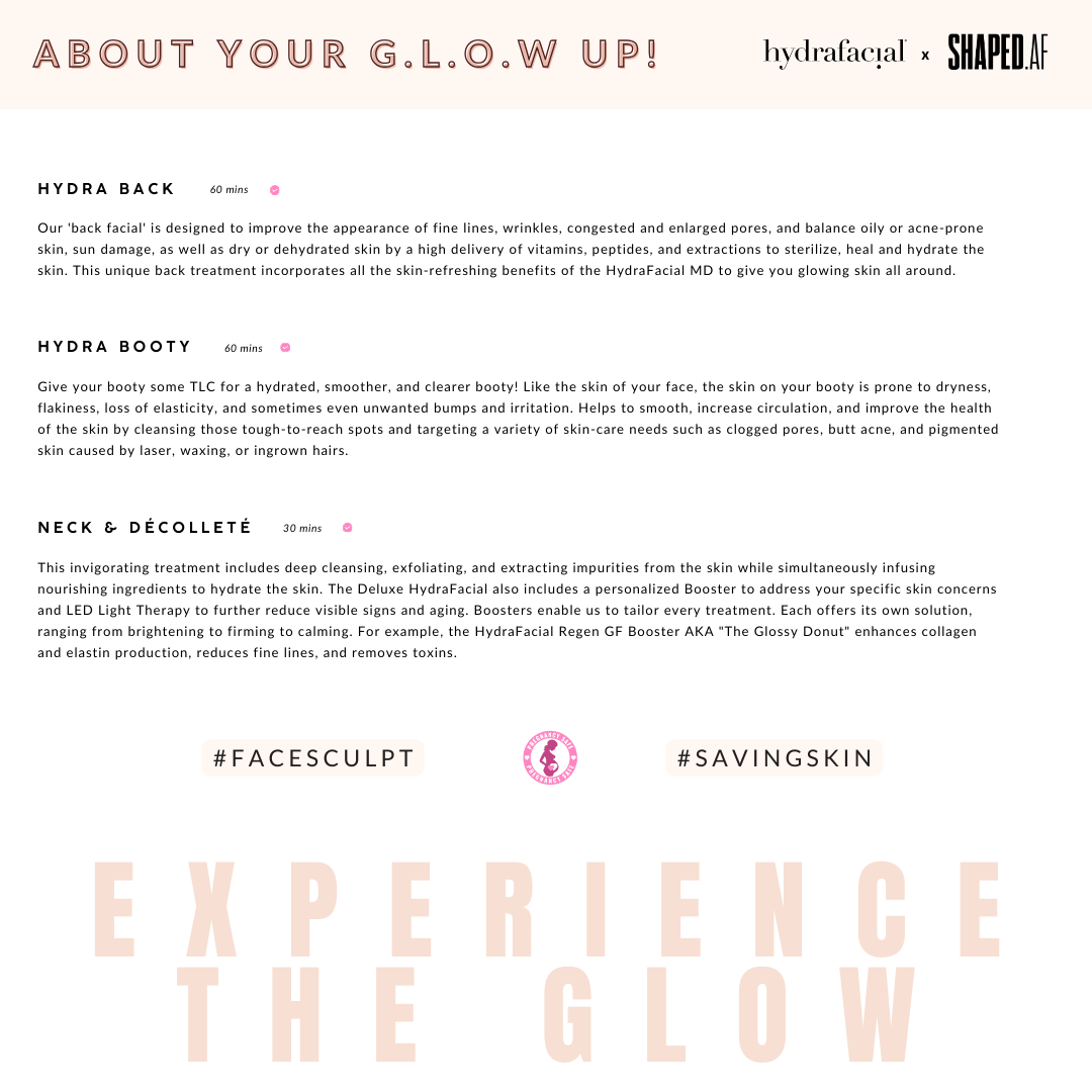 Express Hydrafacial + Face Sculpt