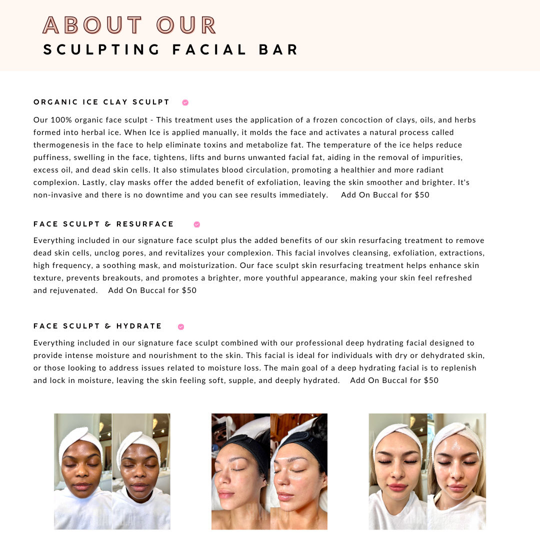 CO2 Coolift + Face Sculpt & Tone + Buccal Contour