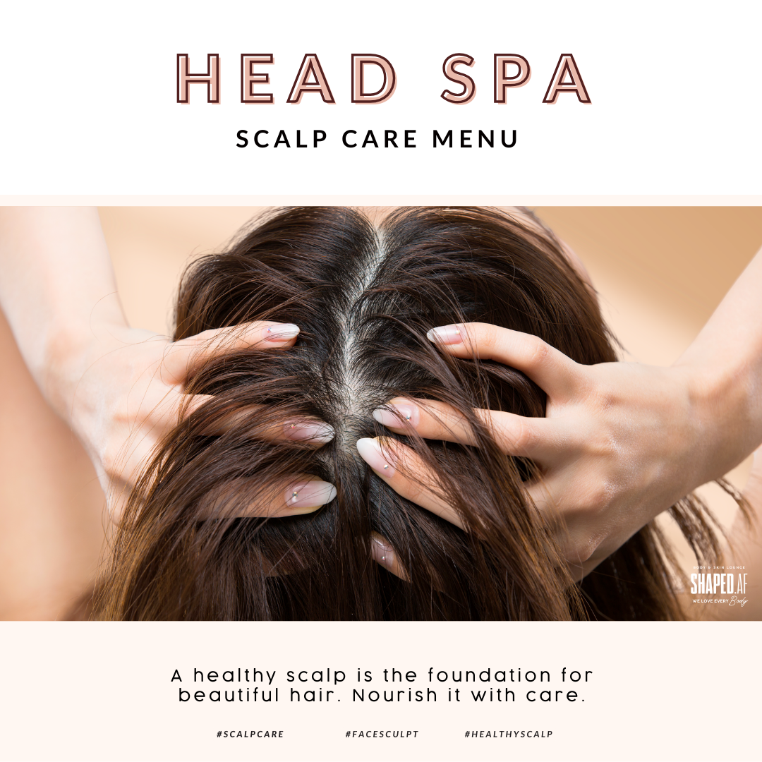Head Spa Scalp Treatment Pre-Booking ($75 Deposit)