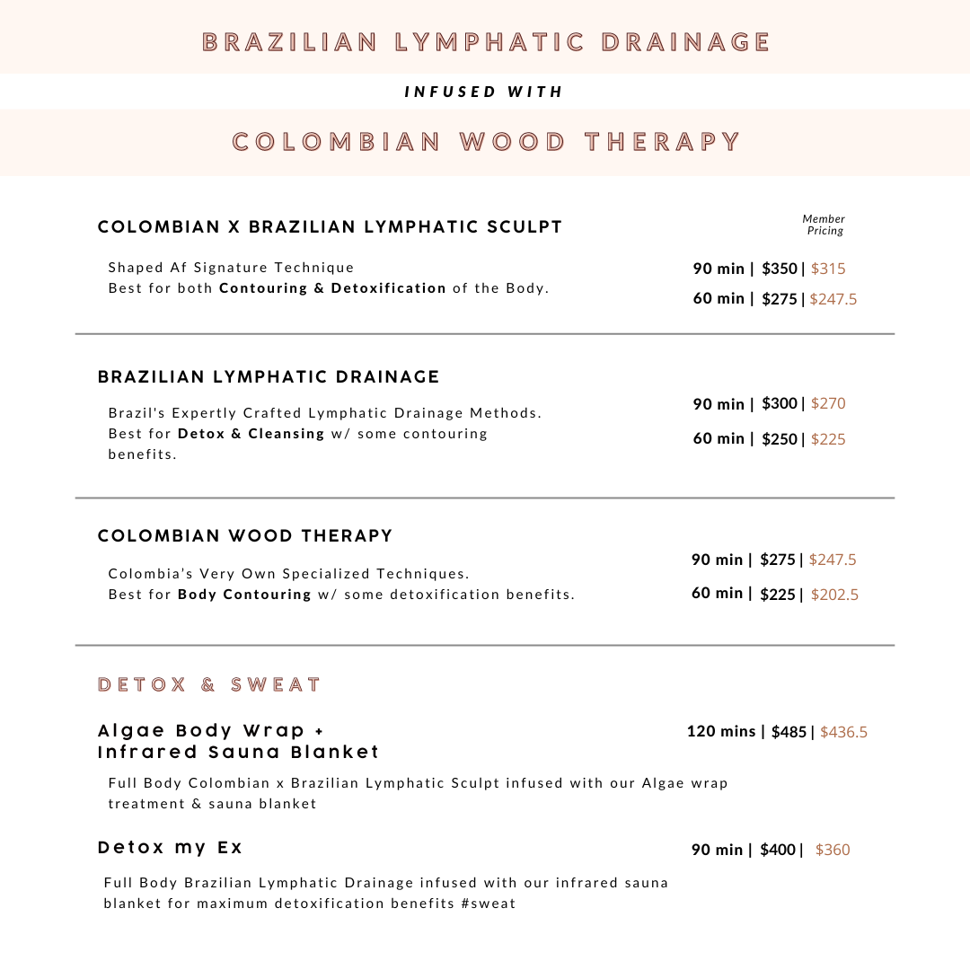 90-minute Full Body Brazilian Lymphatic Renata Franca Method